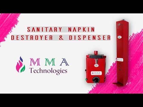 Mantra manual sanitary napkin dispenser