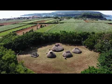 【うるまいろ】仲原遺跡　伊計島（うるま市）_沖縄の無料動画素材