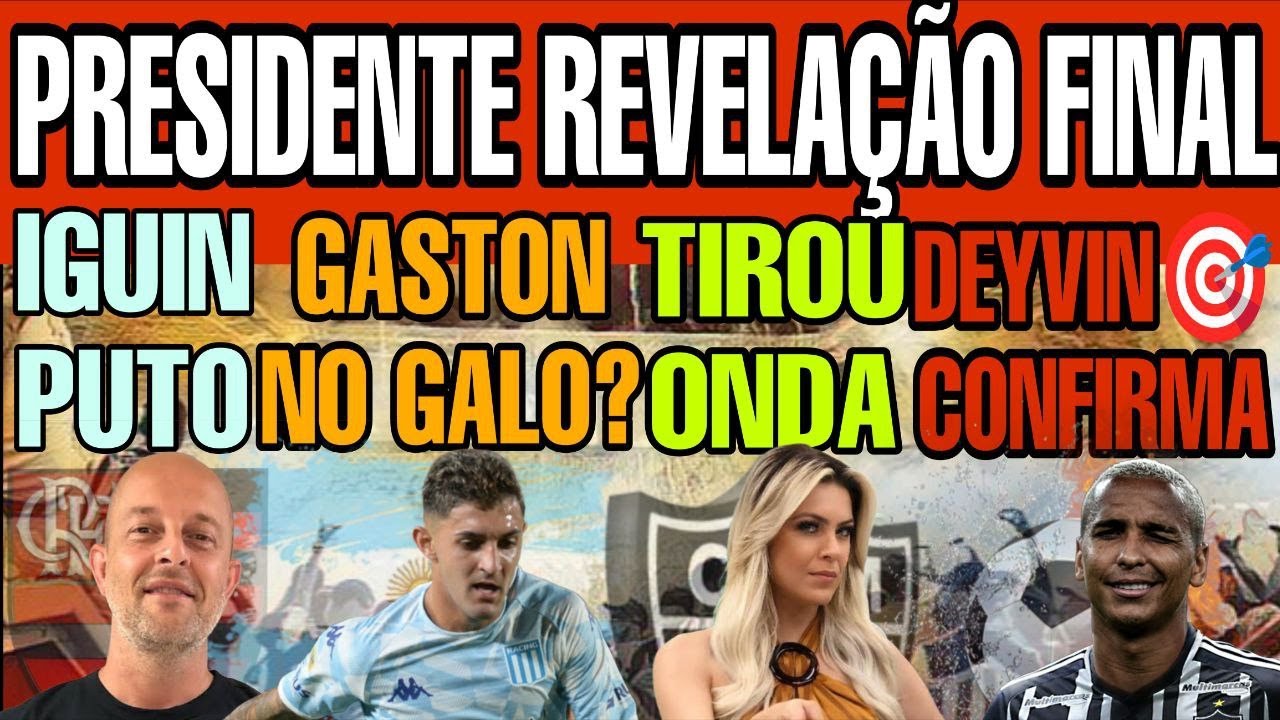 ⚖️ DEYVERSON CONFIRMADO🔻 GÁSTON MARTINERA⭕ REVELAÇÃO SERGIO COELHO🎉 EIXO TIRA ONDA🔥 IGUINHO FALOU!