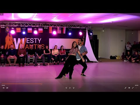 WESTY NANTES 2022 - JNJ ALL STARS - Coralie CHASTEL & Miguel ORTEGA - 2nd place