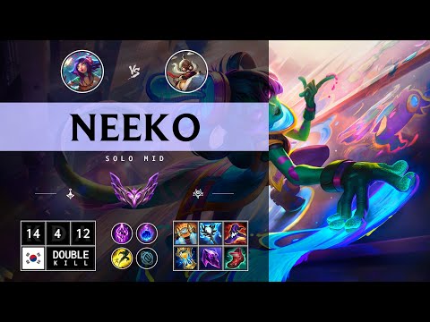 Neeko Mid vs Corki - KR Master Patch 14.13