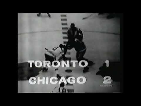 Chicago Blackhawks Toronto Maple Leafs Apr. 15, 1967 Game 5 Highlights