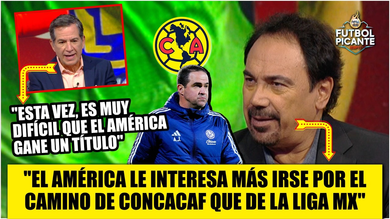 AMÉRICA al límite ¿CONCACAF o LIGA MX? Hugo analiza decisión que debe tomar JARDINE | Futbol Picante