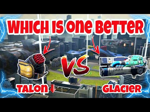 [WR]🔥 [Nerf]Talon VS Glacier Weapon Comparison |War Robots|