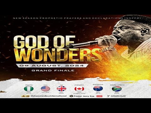 GOD OF WONDERS - DAY 2 || NSPPD || 9TH AUGUST 2024