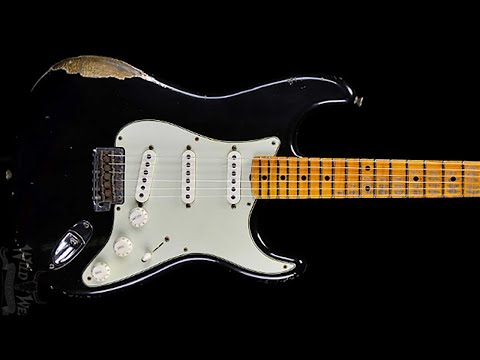 Clapton Style Blues Shuffle Backing Track (A)