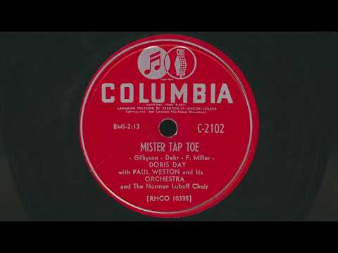 1952 DORIS DAY Mister Tap Toe THE FOUR LADS - 78 RPM Record