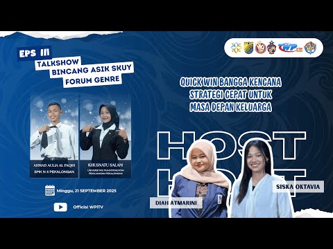 "Wujudkan Generasi Sehat Aktif Ceria" | Sasa & Faqih | Bincang Asyik Skuy