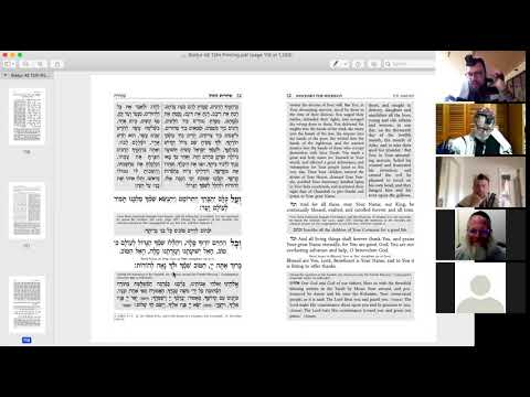 The Amida pt  5 Fixed Blessings