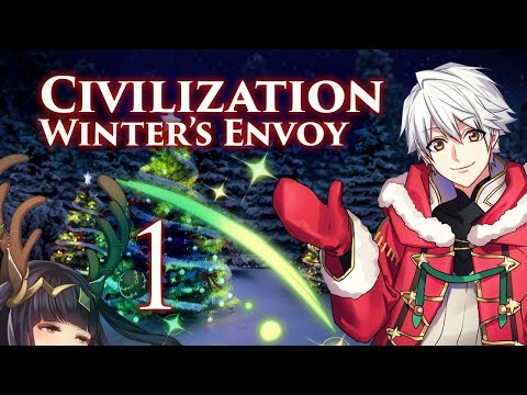 Part 1: Let's Play Civilization 5, Fire Emblem Mod, Winter's Envoy Robin - "Merry Christmas!"