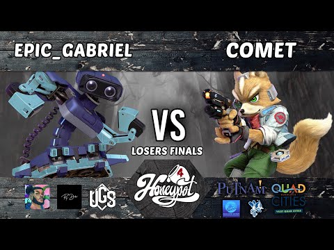 Honeypot 4 - Losers Finals - Epic_Gabriel(ROB) Vs. Comet(Fox)