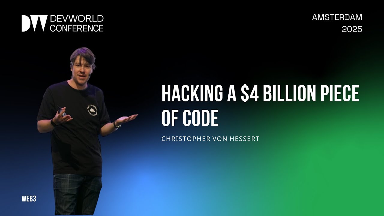 Christopher von Hessert - Hacking a $4 billion piece of code