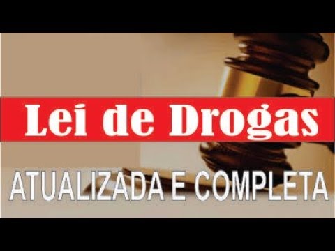 Lei 11343 - lei de Drogas Completa  audio