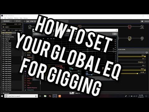 How to set up your Global EQ for Live Use - Line 6 Helix 2 Minute Tip