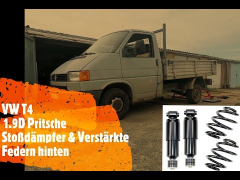 BesserIstDas - VW T4 1.9 Diesel mit Pritsche - Stoßdämper & Verstärkte Federn hinten tauschen