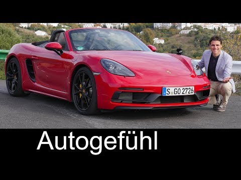 Porsche 718 Boxster GTS vs Cayman GTS FULL REVIEW comparison 2018 - Autogefühl