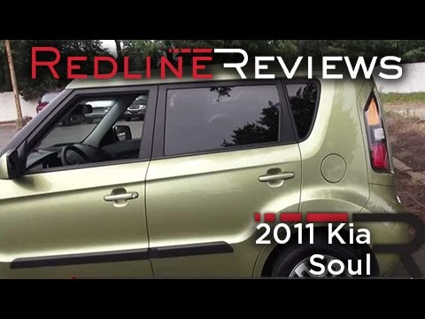 2011 Kia Soul + Review, Walkaround, Start Up, Test Drive