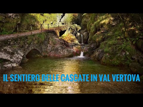 Il sentiero delle cascate in Val Vertova