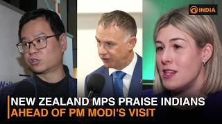 New Zealand MPs Praise Indian Diaspora Ahead of PM Modi's Visit