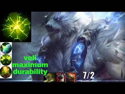 Volibear jungle vs fiddlesticks Hard carrying gameplay league of legends