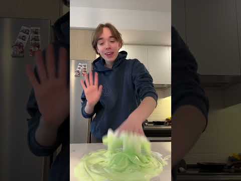Making the fluffiest slime #shorts