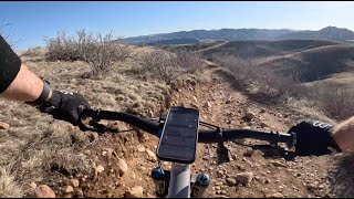 Hayden - chill bumpy blue down Green Mountain - Lakewood - Colorado