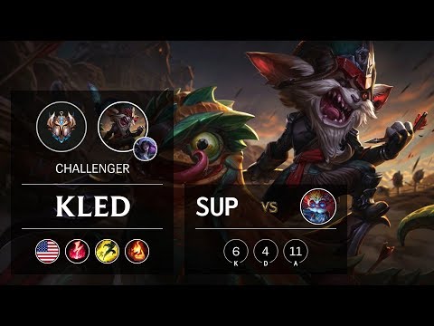 Kled Support vs Heimerdinger - NA Challenger Patch 9.9