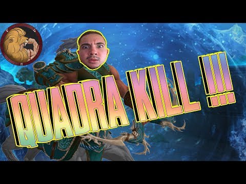 CHIRON MID: QUADRA KILL TO END THE GAME !!! | GRANDMASTERS RANKED SMITE