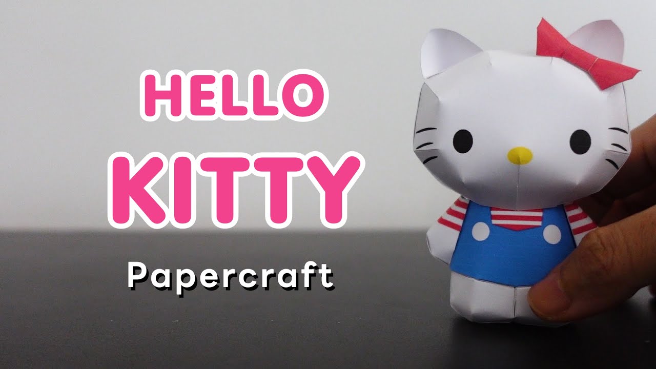Hello Kitty papercraft