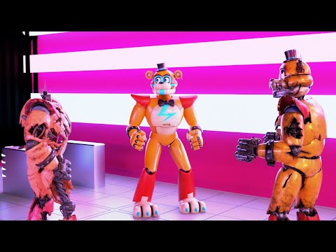 Glamrocks meet Shattereds meet Ruins [FNAF SB RUIN/Blender]