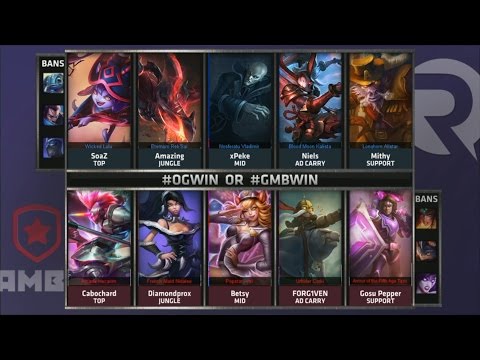 OG vs GMB Game 1 Highlights - ORIGEN vs GAMBIT GAMING - Week 5 EU LCS SUMMER 2015