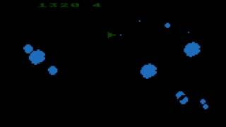 Asteroids for the Atari 8-bit family