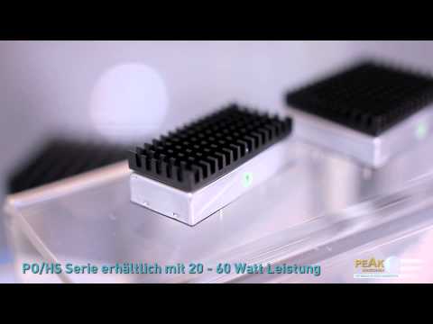 PEAK electronics stellt die PO/HS DC/DC Wandler mit Kühlkörper vor (Electronica 2012)