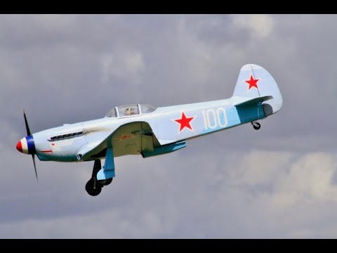 YAKOVLEV YAK-3 - 1:3.2 SCALE SCRATCH BUILT RC - 3W MOTOREN 150cc TWIN - MIKE WILLIS WARBIRDS - 2017