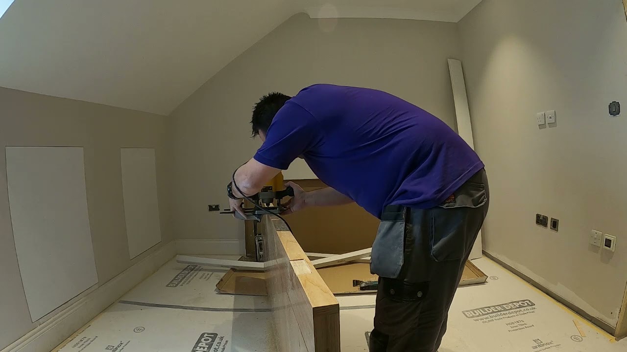 BUDOWA UK JAK ZAMONTOWAC ZAWIASY DO DRZWI PO ANGIELSKU(HOW TO FIT DOOR HINGES)