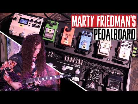 Inside Marty Friedman’s Subtle-but-Savage Pedalboard Setup