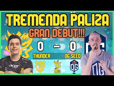 THUNDER PREDATOR VS OG SEED BO2[GAME 1] - SUMMIT 12 - DOTA 2 PRO