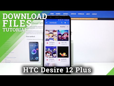 Downloaded Files Location – Find Saved Files in HTC Desire 12 Plus
