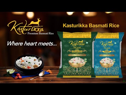 Kasturikka Rice TVC - 1121 Premium Basmati Rice from the House of Bhagwati Lacto Vegetarian Exports