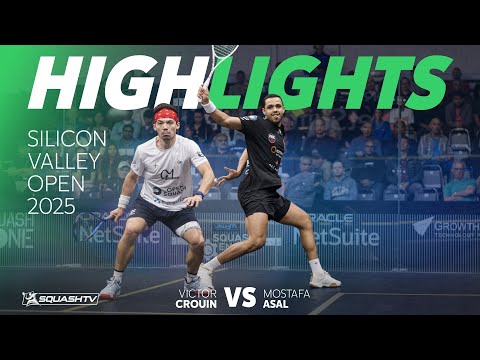 🇪🇬 Asal v Crouin 🇫🇷 | Silicon Valley Open 2025 | SEMI-FINAL HIGHLIGHTS