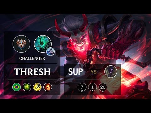 Thresh Support vs Alistar - BR Challenger Patch 9.21