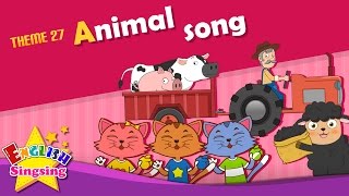 Theme 27. Animal song - Five Little Ducks - Baa Baa Black Sheep | Learning English for Kids