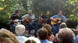 "Pick Along" + "Foggy Mountain Special" ~ Kruger Brothers @ Jones House Boone NC ( Doc Watson Day)