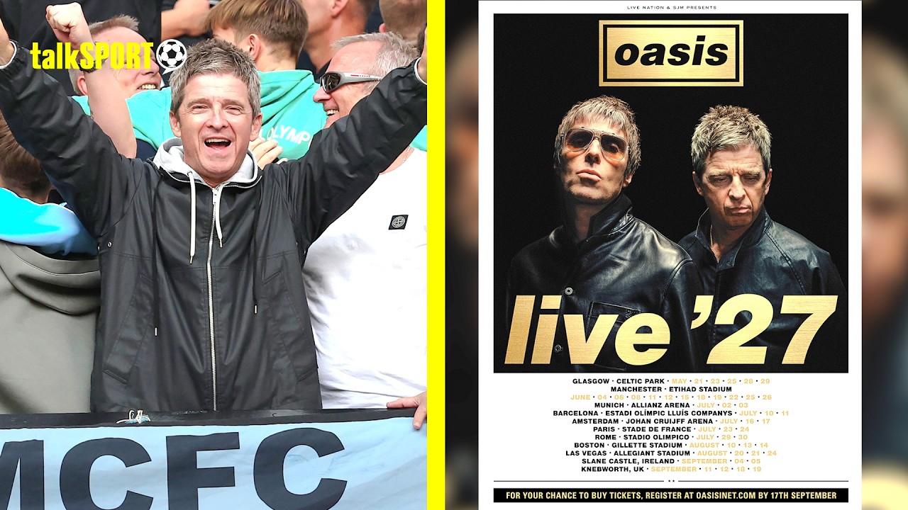Noel Gallagher SPEAKS on new Oasis tour, Man City's Derby win & why he REFUSES to do the Poznan!