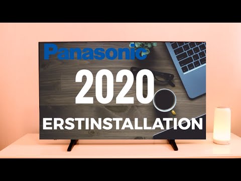 Panasonic TV 2020 first installation