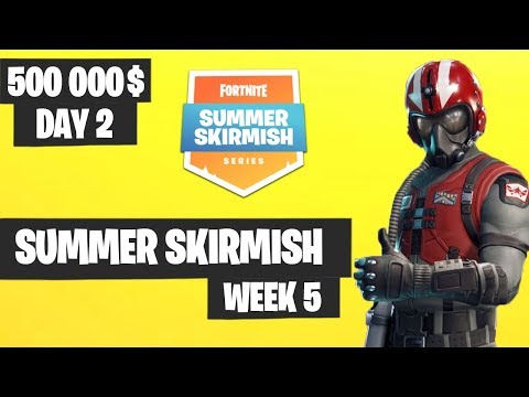 Fortnite Summer Skirmish Week 5 Day 2 Highlights (King Pin Format)