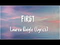 First - Lauren Daigle (Lyrics)