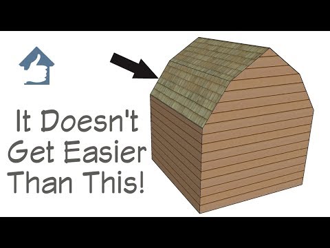 Easy Method For Calculating Rafter Lengths In Gambrel Roof