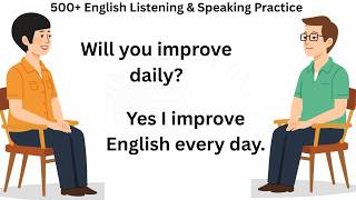 500+ English Listening & Speaking Practice | Shadowing Daily Conversations for Fast Fluency
