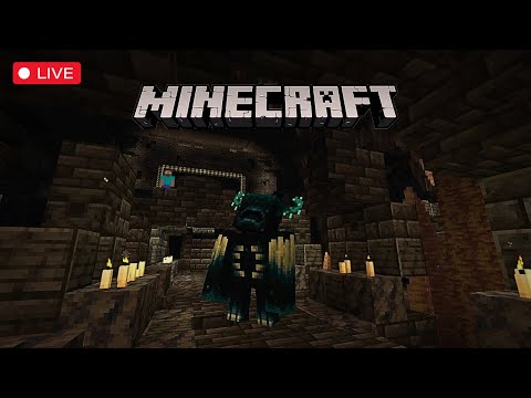 🔴 MINECRAFT | Survival With Friends LIVE! | Preparing To Fight The Warden Part One!